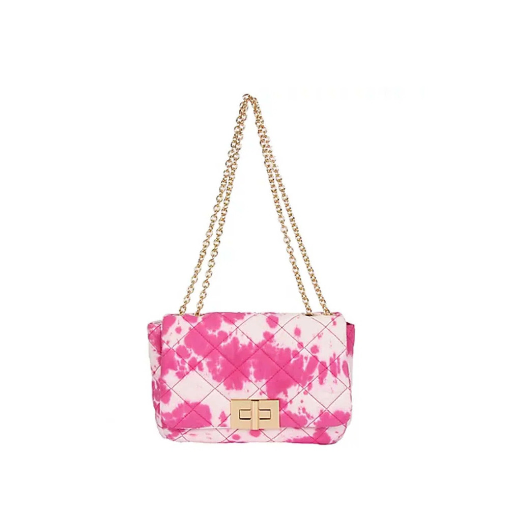 Jelavu Tie Dye Shoulder Bag The Barney Pink